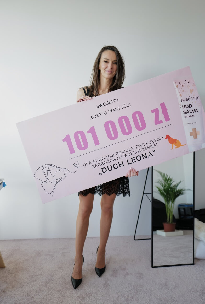 Check dla fundacji zwierząt